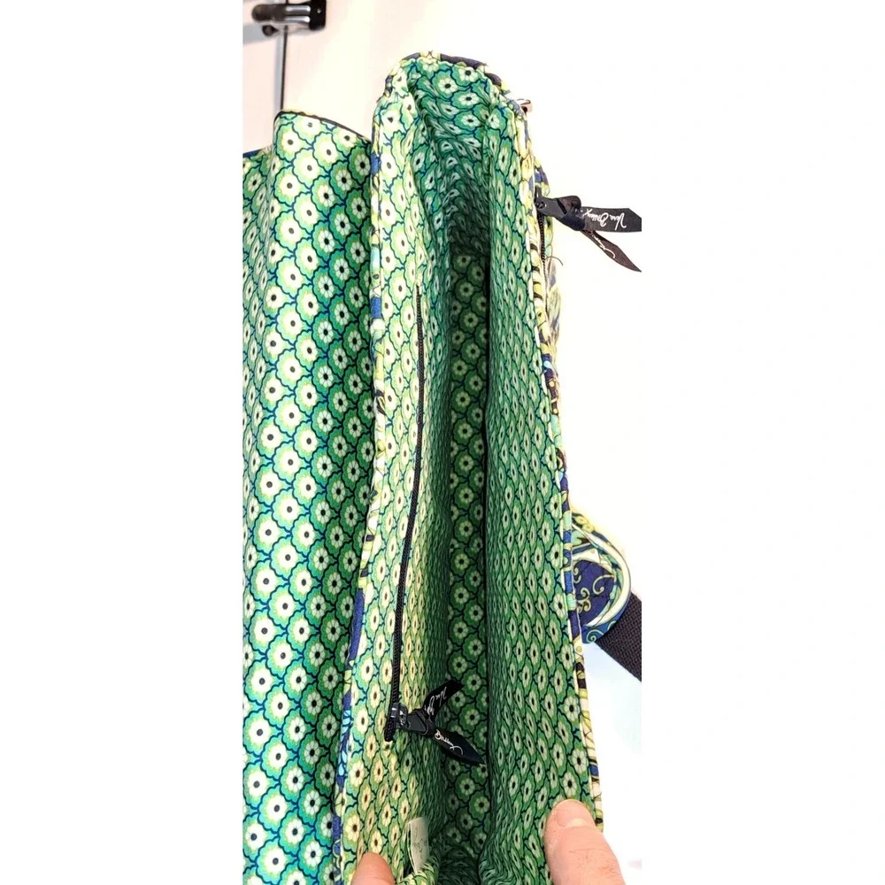 Vera Bradley Messenger‎ Rythm & Blues Pattern Laptop Attache Convertible Strap